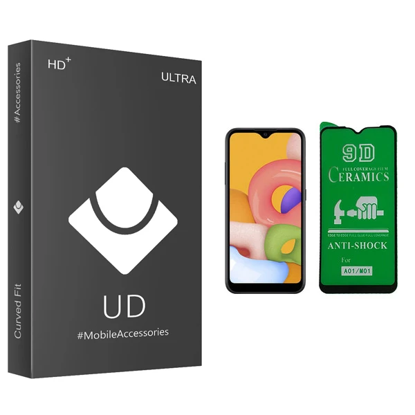 محافظ صفحه نمایش 9D یو دی مدل ULTRA مناسب برای گوشی موبایل سامسونگ Galaxy A01 / M01