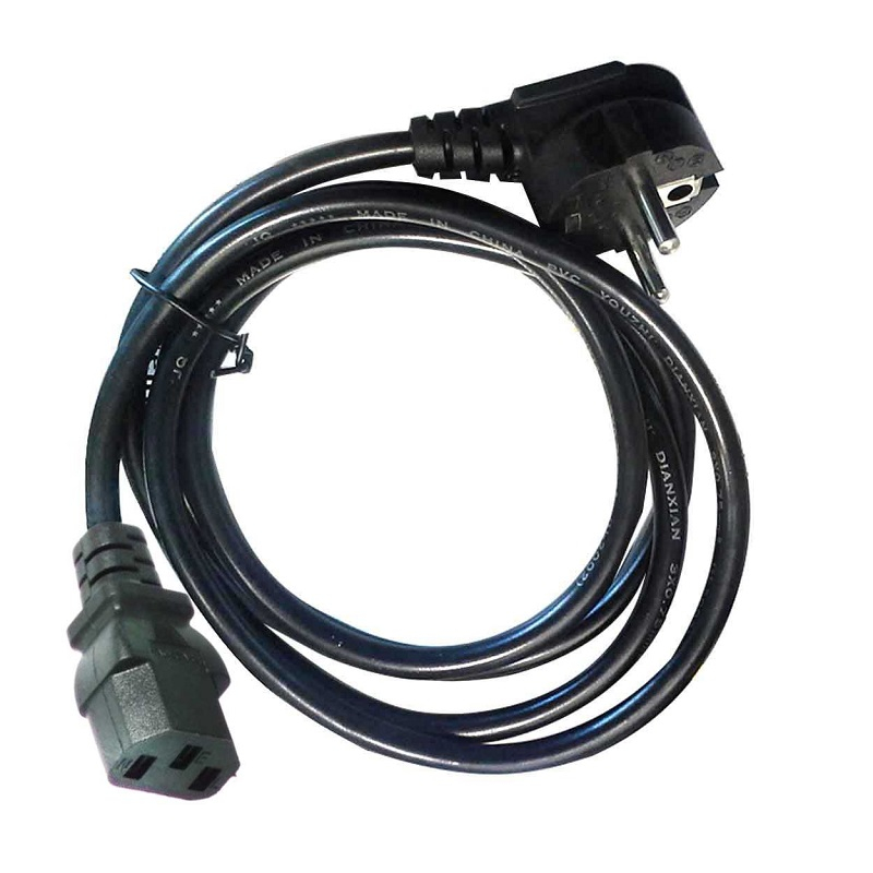 کابل برق سه پین منبع تغذیه کامپیوتر مدل K546 طول 1.5 متر