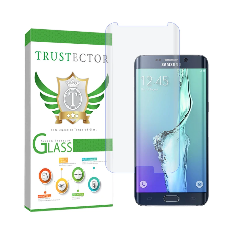 محافظ صفحه نمایش یووی تراستکتور مدل UVLIGHT مناسب برای گوشی موبایل سامسونگ Galaxy S6 edge