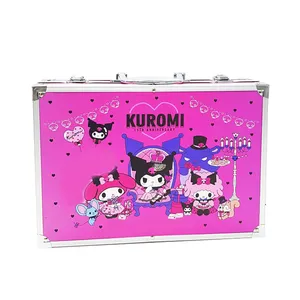 بسته رنگ‌آمیزی مدل چمدان کرومی مجموعه 140 عددی