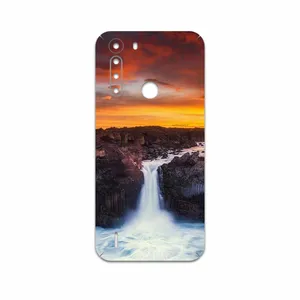MAHOOT Waterfall Cover Sticker for Motorola One Fusion