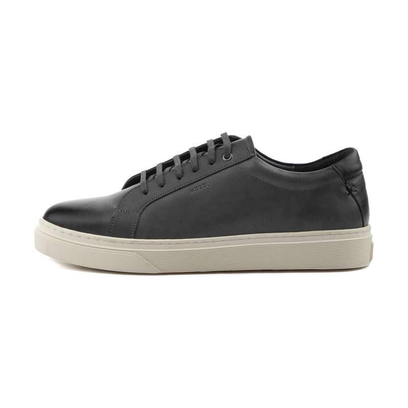 کفش روزمره مردانه مارال چرم مدل آلبرتو cab-Gray