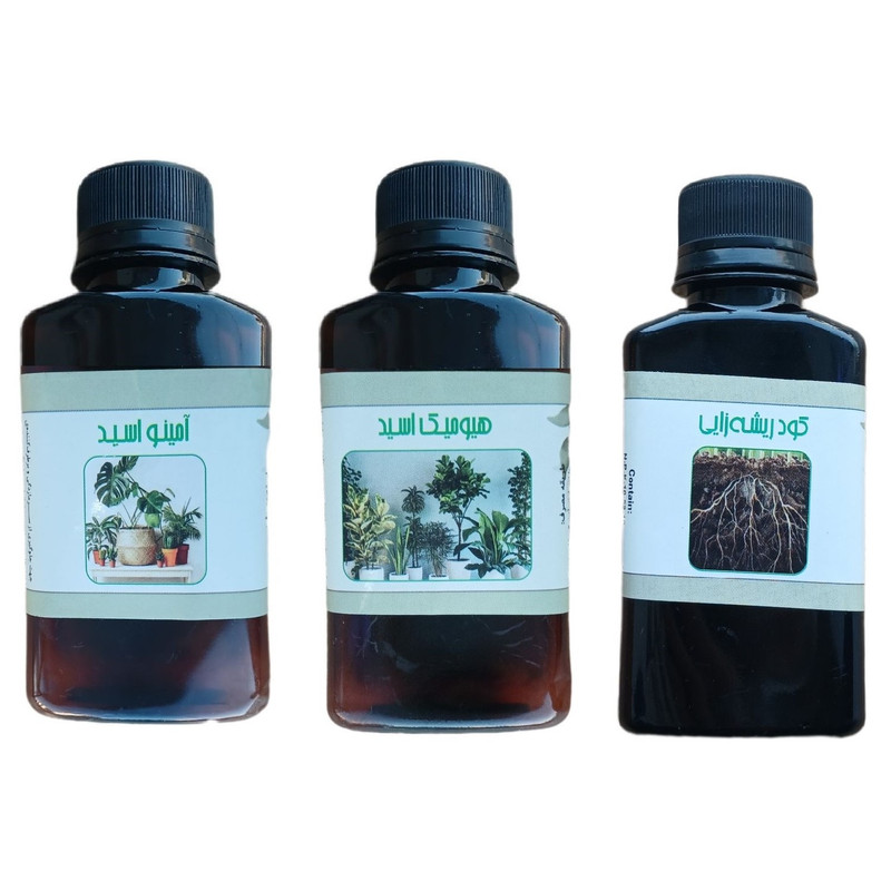 کود مایع امینو اسید و هیومیک اسید و ریشه زایی مدل life drop حجم 110 میلی لیتر