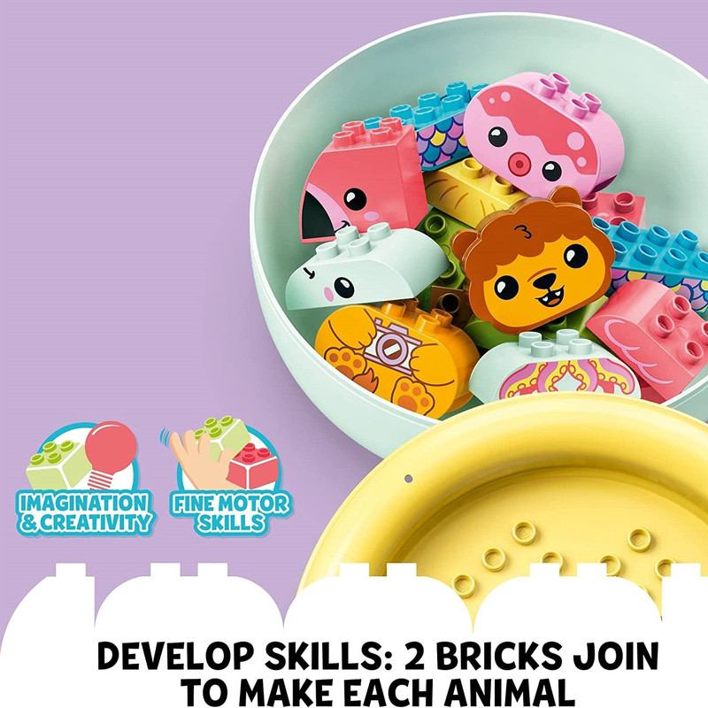 لگو سری Duplo مدل Bath Time Fun  Floating Animal Island کد 10966