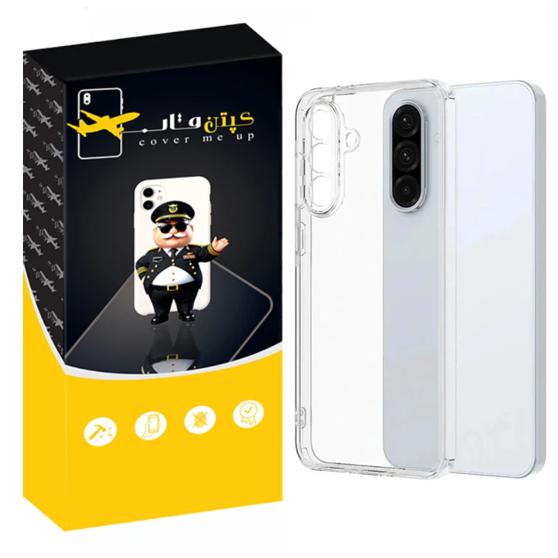 کاور کپتن قاب مدل Crystal مناسب برای گوشی موبایل سامسونگ Galaxy A57