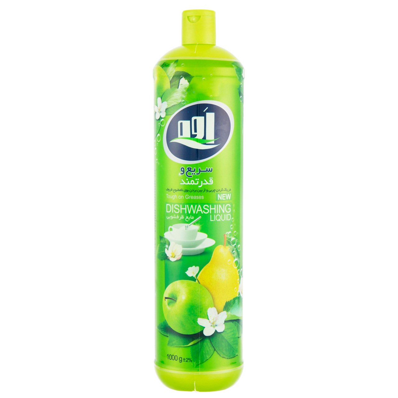 مایع ظرفشویی اوه مدل Green Apple And Pear مقدار 1000 گرم