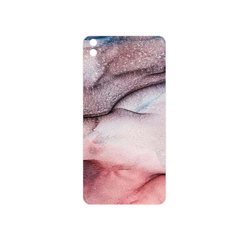 برچسب پوششی ماهوت مدل Smoky pink marble مناسب برای گوشی موبایل اچ تی سی Desire 816