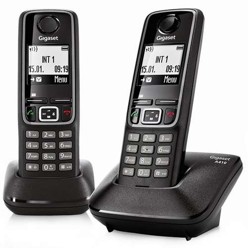 تلفن بی سیم گیگاست دو گوشی A410 Duo