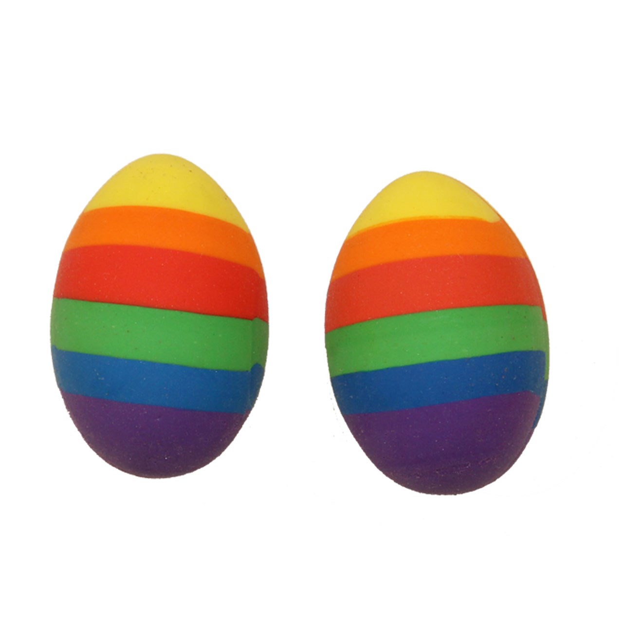 پاک کن ارت کیوب مدل تخم مرغ رنگی مجموعه دو عددی