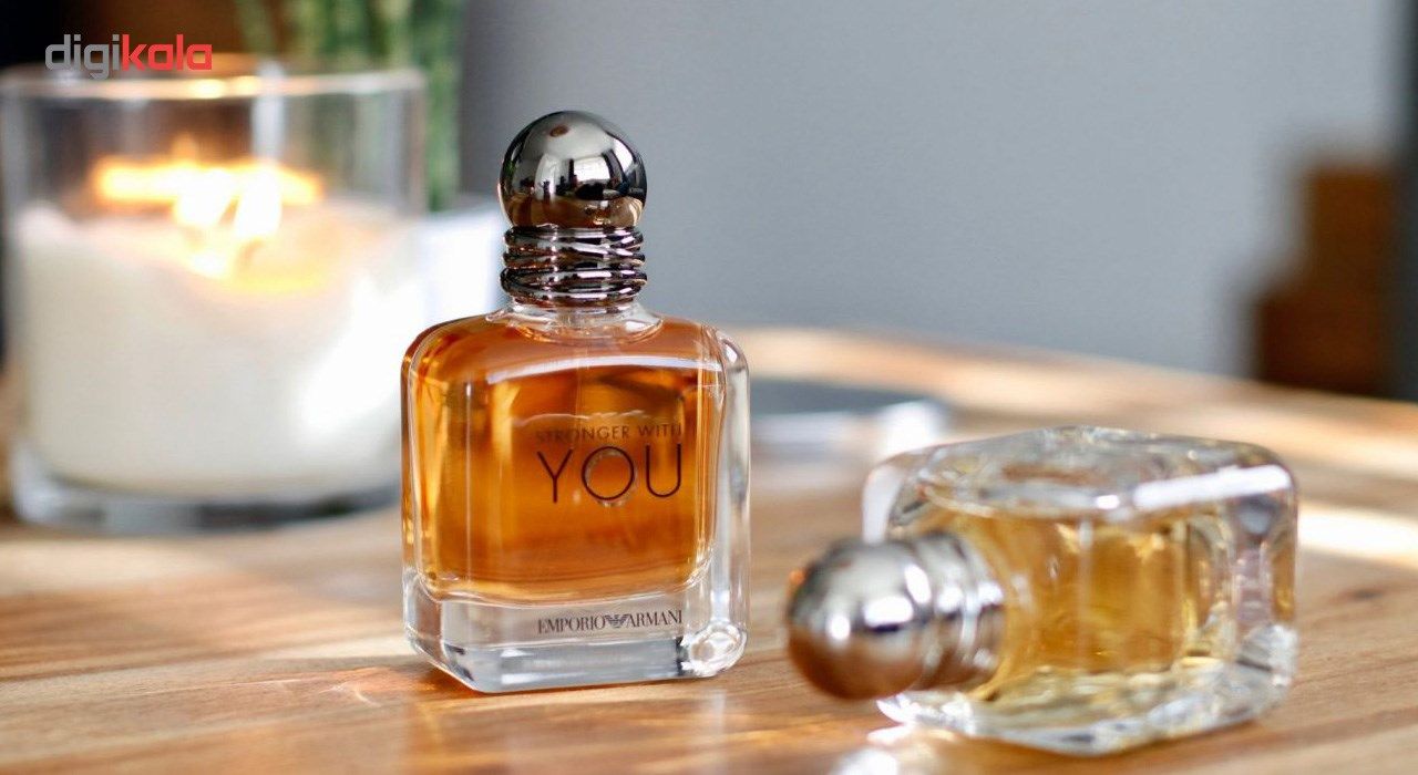 ادو تویلت مردانه جورجیو آرمانی مدل Stronger With You حجم 100 میلی لیتر -  - 2
