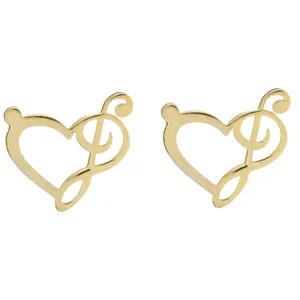 گوشواره طلا 18 عیار رزا مدل EG140