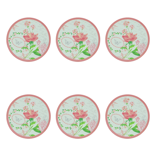 ست پیش دستی بامبو فونیکس Rose004 6 عددی سایز20 سانتی متر ست پیش دستی بامبو فونیکس Rose004 6 عددی سایز20 سانتی متر