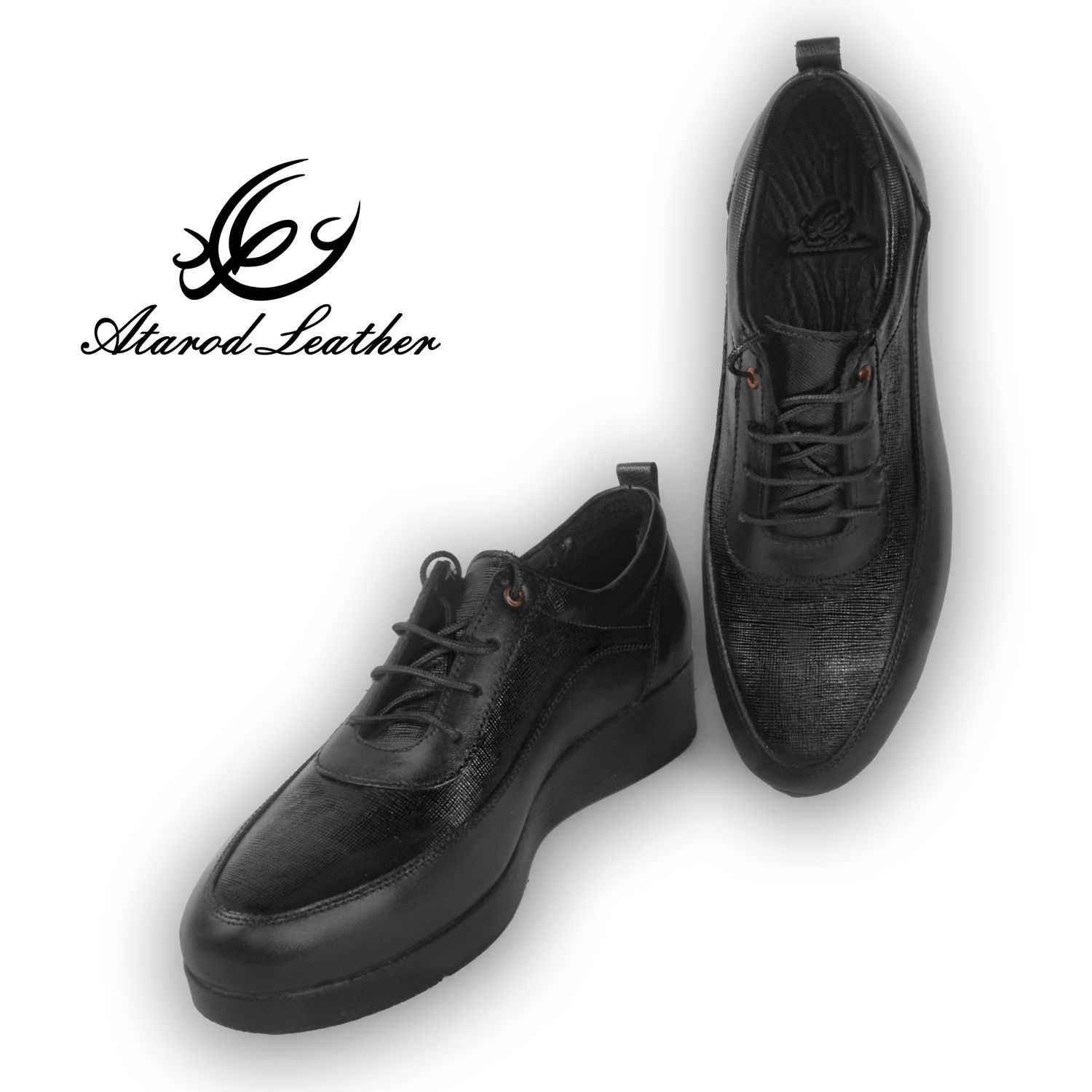 کفش طبی زنانه چرم عطارد مدل چرم طبیعی کد SH70 -  - 9