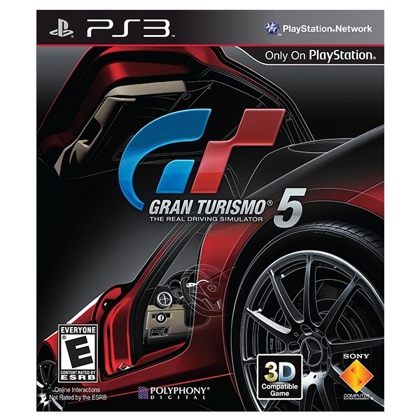 بازی Gran Turismo 5 مناسب برای PS3