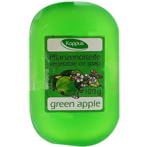 صابون شستشو کاپوس مدل Green Apple وزن 100 گرم