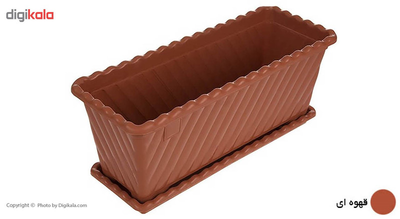 گلدان گل سنگ مدل 314 ارتفاع 18 سانتی متر