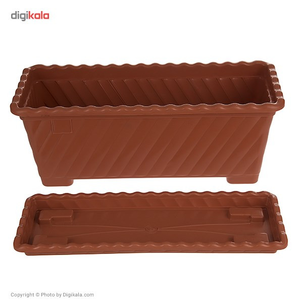 گلدان گل سنگ مدل 314 ارتفاع 18 سانتی متر