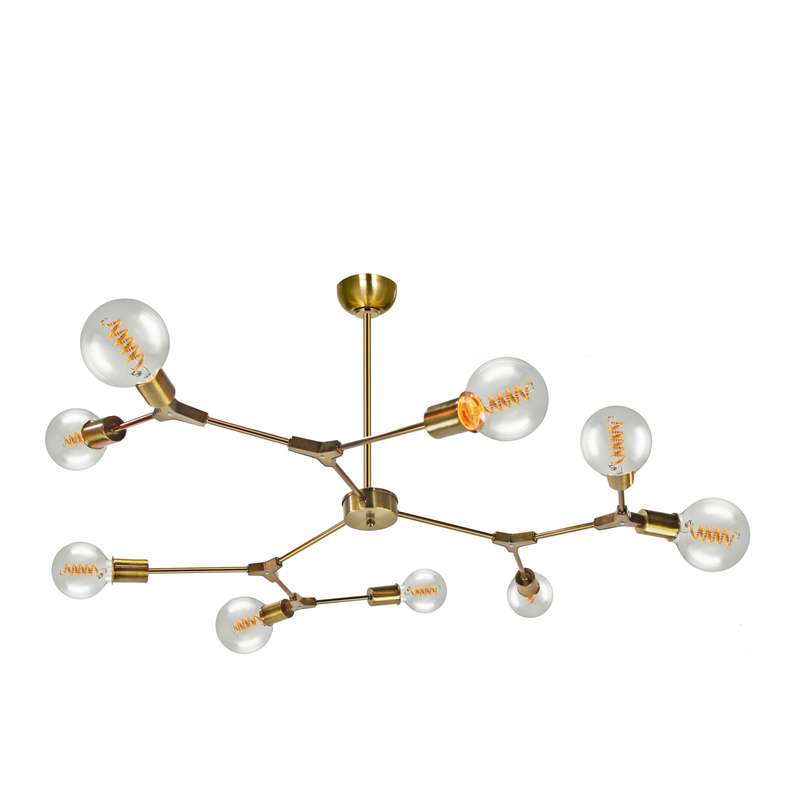 لوستر 9 شعله مدل کهکشانی