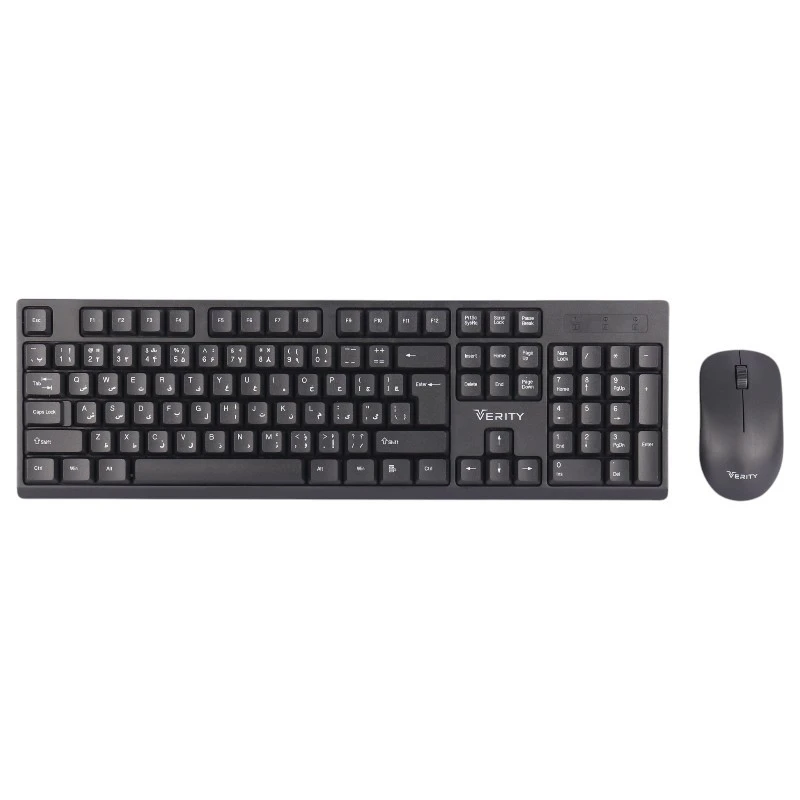 کیبورد و ماوس بی سیم وریتی مدل V-KB6142W کیبورد و ماوس بی سیم وریتی مدل V-KB6142W