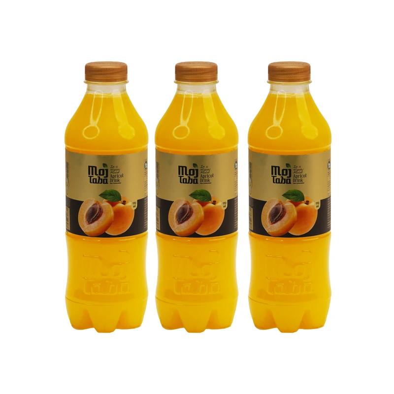 نوشیدنی زردآلو مجتبی - 950 میلی لیتر بسته 3 عددی