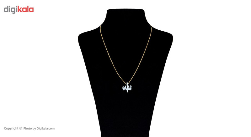گردنبند طلا 18 عیار زنانه ماهک مدل MM0557