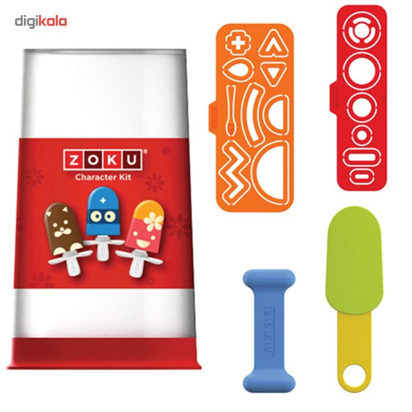 شابلون بستنی زوکو مدل Character Kit