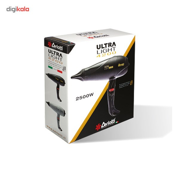 سشوار حرفه ای سریوتی مدل Ultra Light 4200 سشوار حرفه ای سریوتی مدل Ultra Light 4200