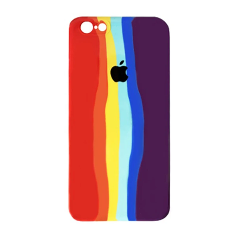 کاور مدل سیلیکونی  طرح آبرنگی مناسب برای گوشی موبایل اپل  iPhone 6s/6s Plus