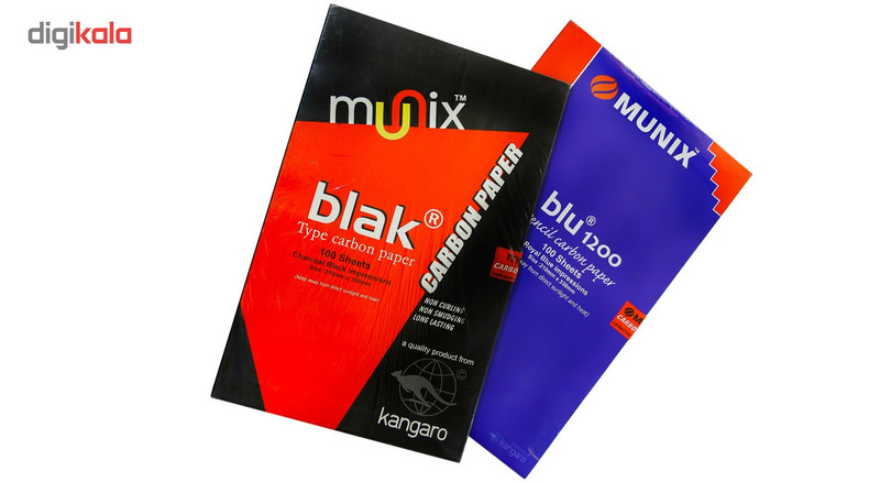 کاغذ کاربن کانگرو مدل مونیکس سایز A4 - دو بسته 100 عددی