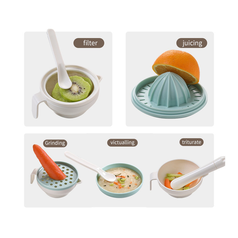 غذاساز کودک رووکو مدل Rk3706.1 مجموعه 7 عددی