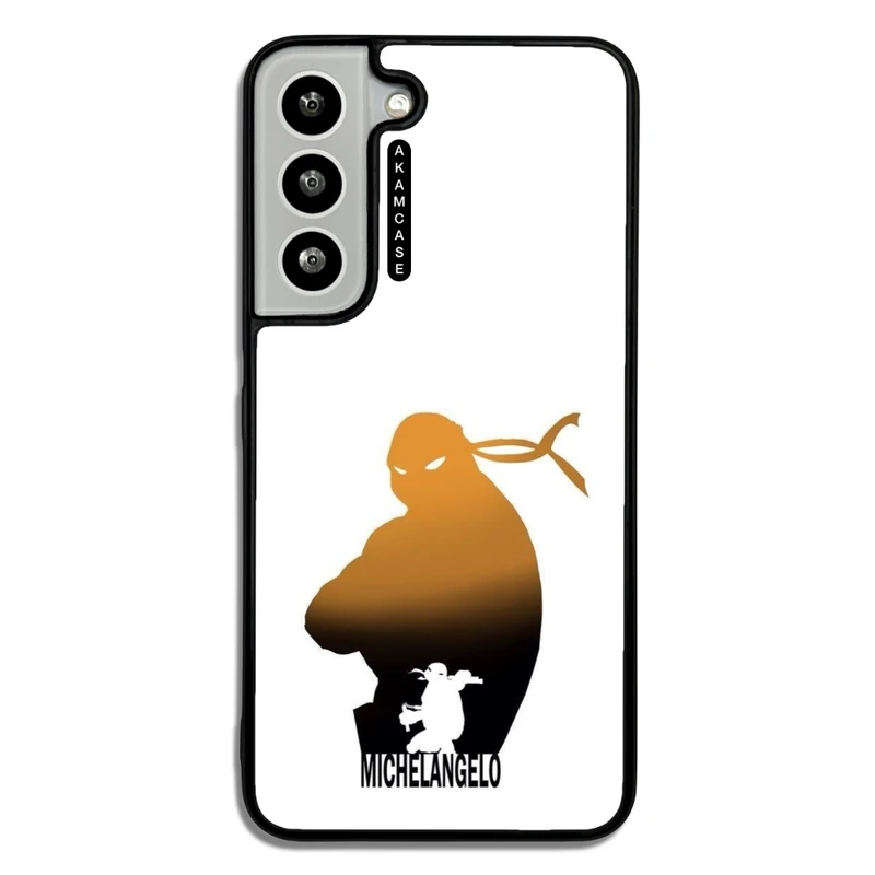 کاور آکام مدل AMC-WSGS22-NINJA TURTLES8 مناسب برای گوشی موبایل سامسونگ Galaxy S22