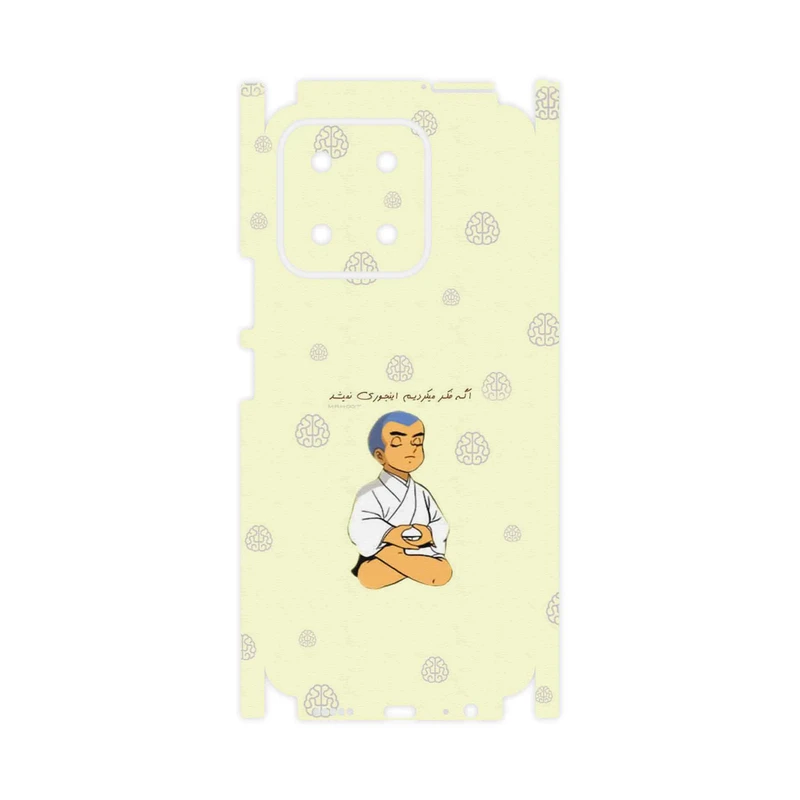 برچسب پوششی ماهوت مدل Ikkyu-san-FullSkin مناسب برای گوشی موبایل آنر X5b Plus