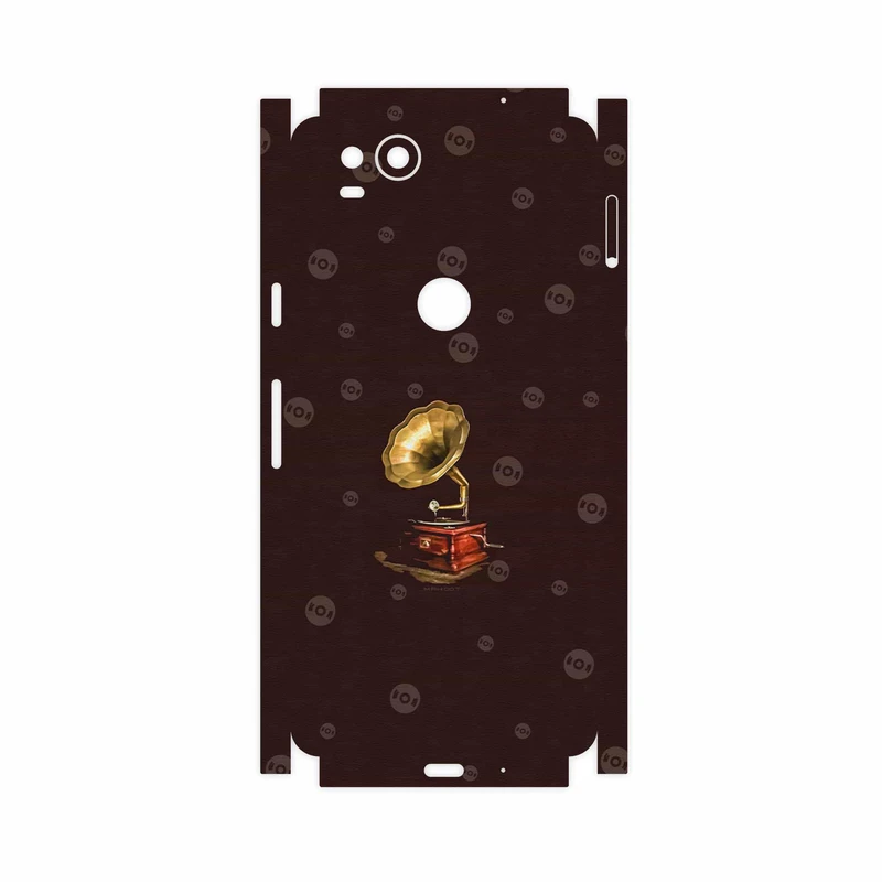 برچسب پوششی ماهوت مدل Gramophone Nostalgia-FullSkin مناسب برای گوشی موبایل گوگل Pixel 2