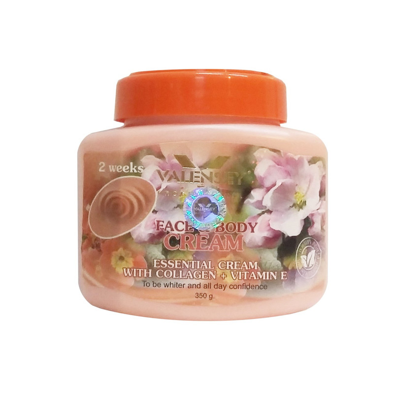 کرم سفت کننده پوست والنسی حاوی کلاژن حجم 350 میلی لیتر