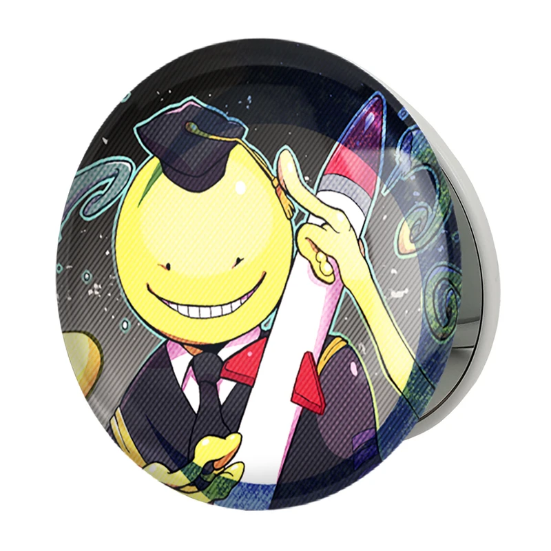 آینه جیبی خندالو طرح کورو سنسی انیمه کلاس آدمکشی مدل تاشو کد 32063