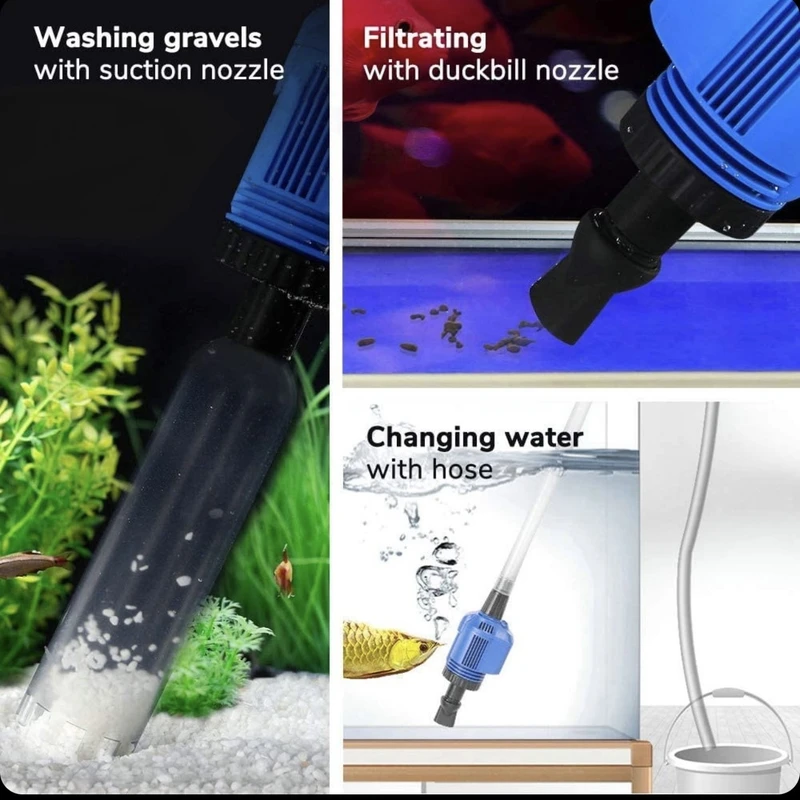 عکس شماره 8 : سیفون آکواریوم سوبو مدل برقی bo-058