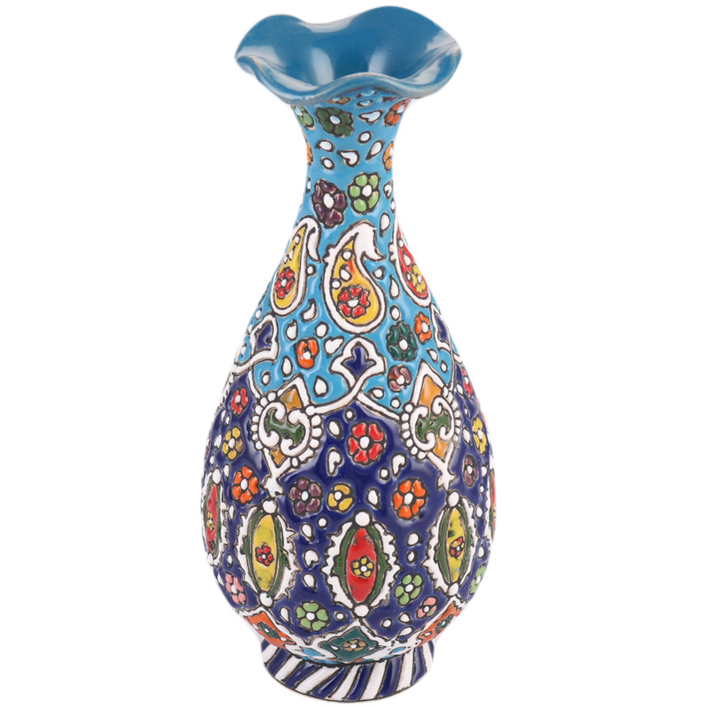 گلدان میناکاری سفالی مدل Ap-100878