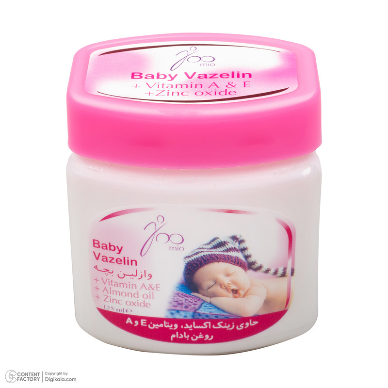 وازلین کودک ژومیو مدل روغن بادام حجم 125 میلی لیتر