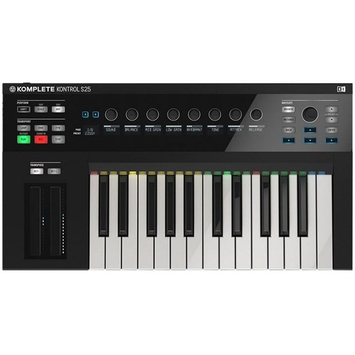 میدی کنترلر نیتیو اینسترومنت مدل Komplete Kontrol S25 