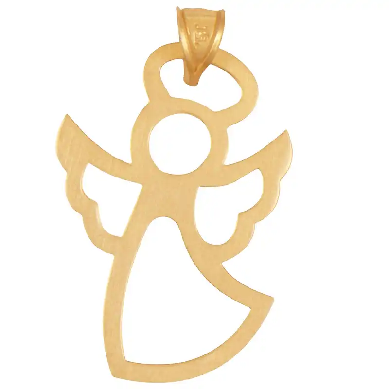 آویز گردنبند طلا 18 عیار رزا مدل N024