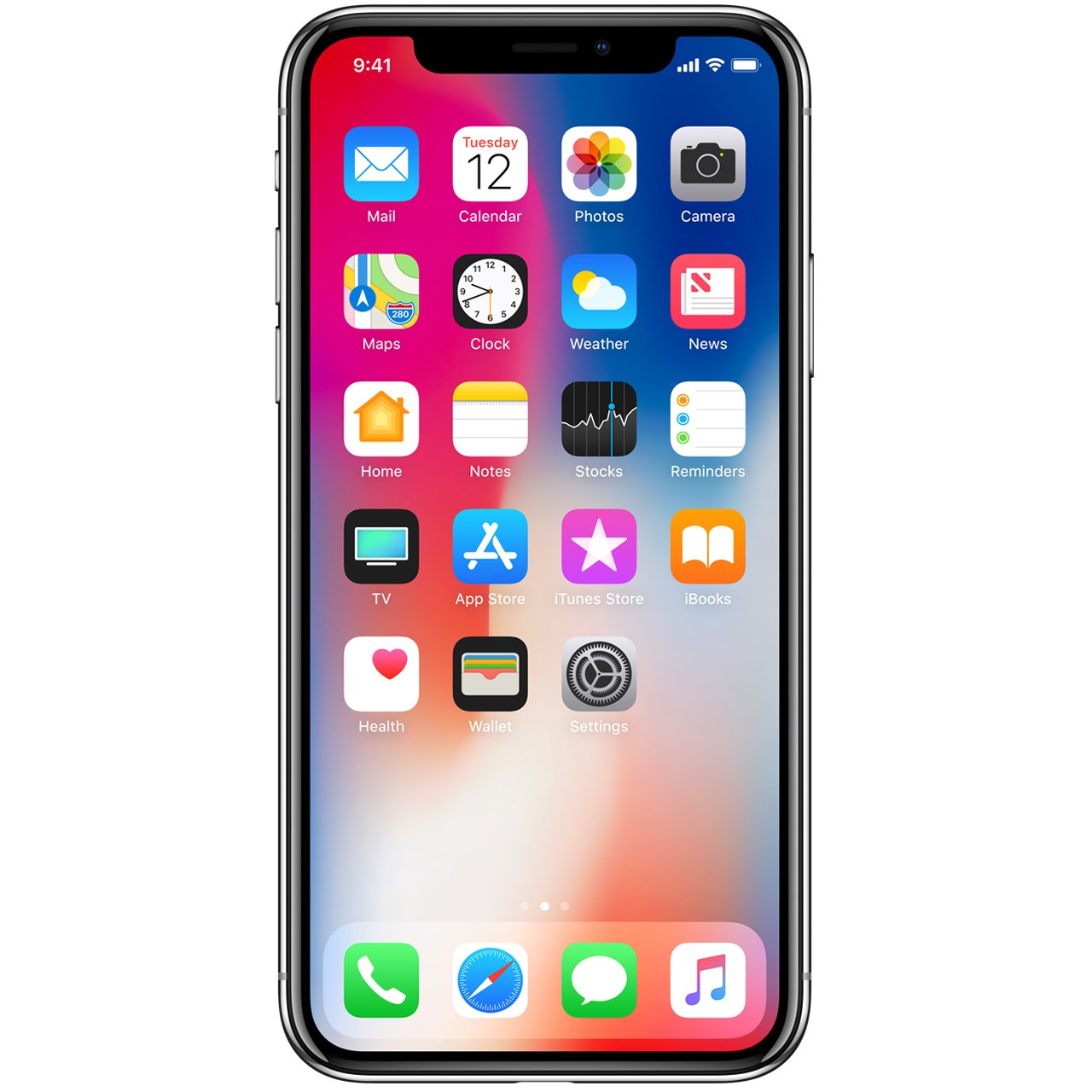 گوشی موبایل اپل مدل iPhone X ظرفیت 256 گیگابایت