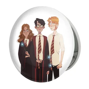 آینه جیبی خندالو طرح هری پاتر Harry Potter مدل تاشو کد 19365 