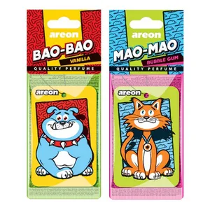 خوشبو کننده ماشین آرئون مدل Mao Bao Vanilla And Bubble Gum بسته 2 عددی