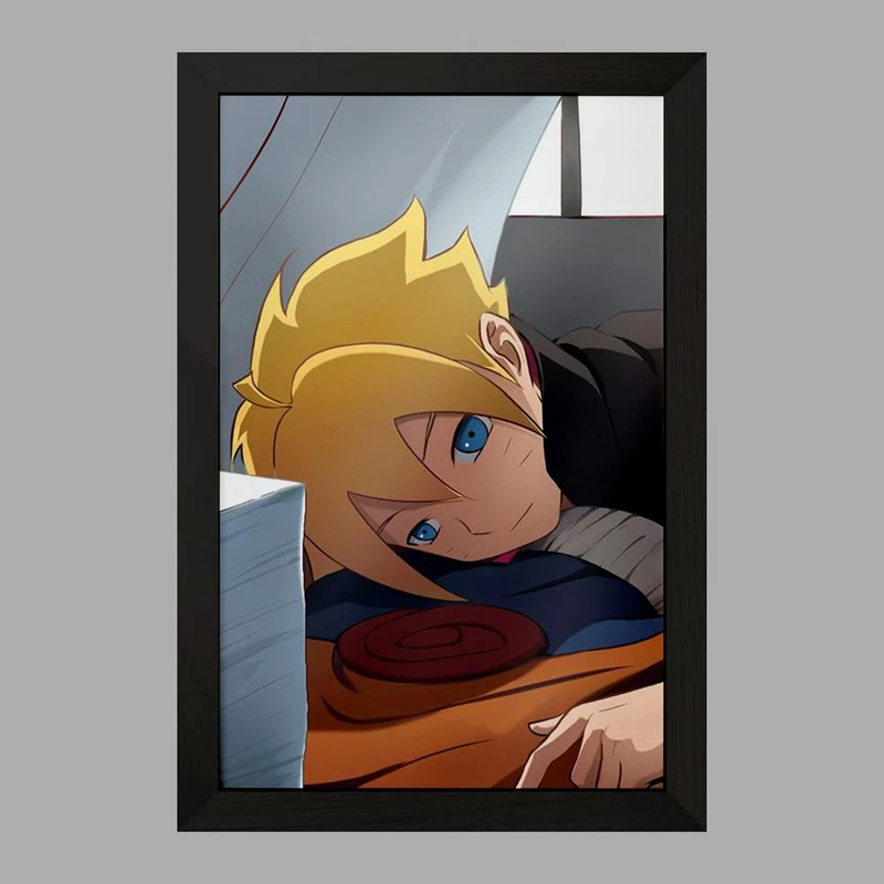 تابلو خندالو مدل بوروتو اوزوماکی انیمه بوروتو Boruto  کد 15755