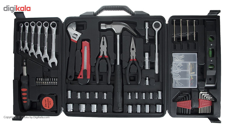 مجموعه 160 عددی ابزار مگا تولز مدل KL-07013