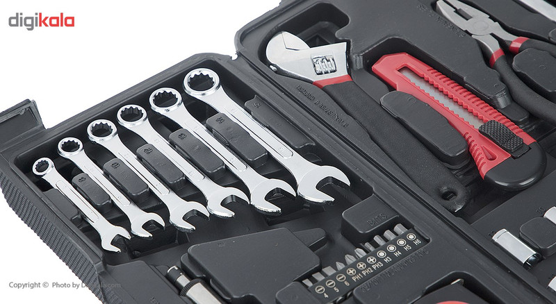 مجموعه 160 عددی ابزار مگا تولز مدل KL-07013