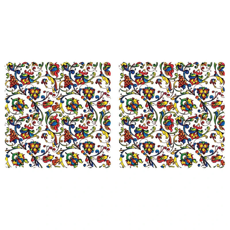 رومیزی رنس مدل T3-42081 سایز  40x40 سانتی متر مجموعه 2 عددی