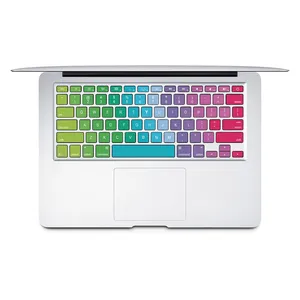 برچسب تزئینی کیبورد ونسونی مدل Colorful مناسب برای مک بوک