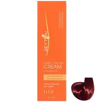 رنگ مو ریتون سری Red مدل Crimson Red Blonde شماره 6.55 حجم 120 میلی لیتر رنگ قرمز فانتزی