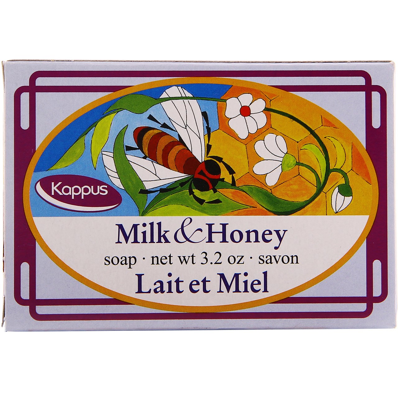 صابون کاپوس مدل Milk And Honey مقدار 100 گرم